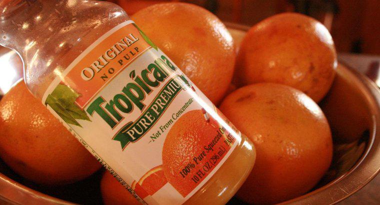 ¿Es el jugo de naranja una sustancia pura?