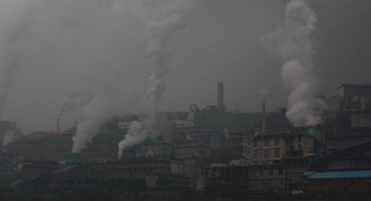 ¿Qué es el smog industrial?
