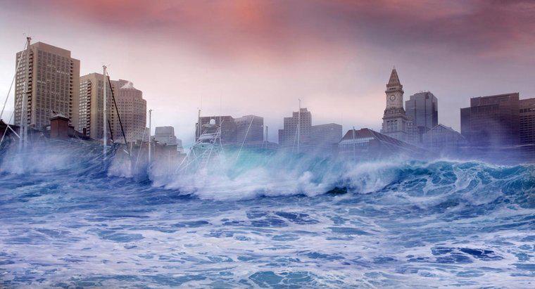 ¿Qué tipo de daño puede causar un tsunami?
