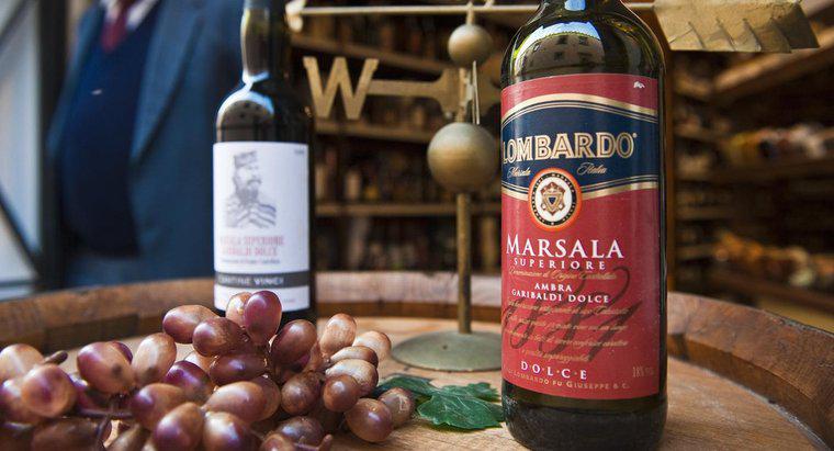 ¿Qué puede sustituir al vino Marsala en una receta?
