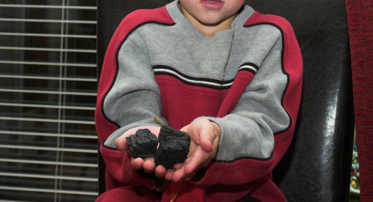 ¿Por qué los niños malos obtienen carbón en Navidad?