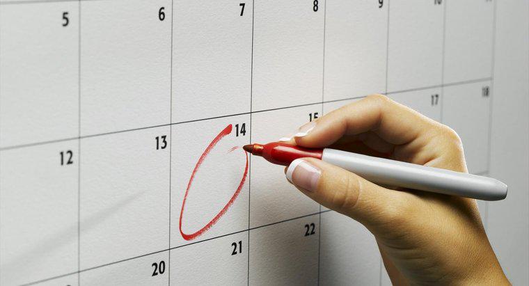 ¿Con qué frecuencia se repiten las fechas del calendario?