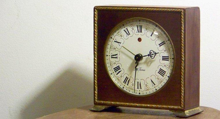 ¿Cuáles son las instrucciones para un reloj Seth Thomas?