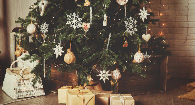 ¿Por qué decoramos con árboles de navidad?