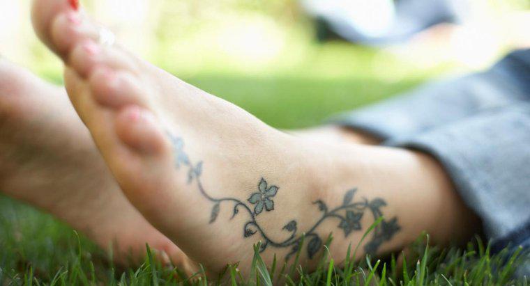 ¿Cuánto tiempo duran los tatuajes del pie?