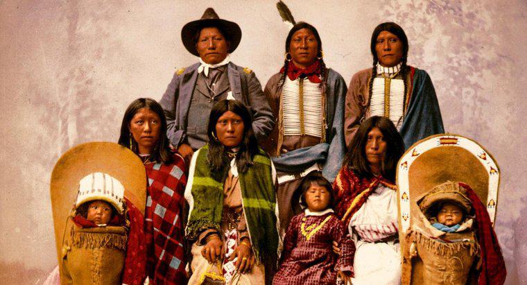 ¿Qué tipo de ropa usaban los nativos americanos?