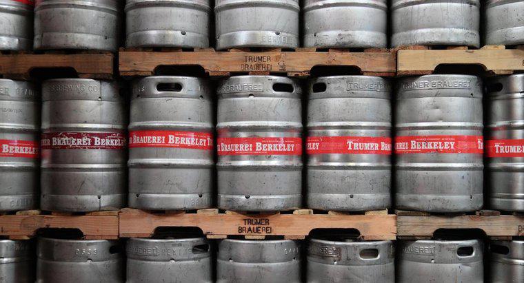 ¿Cuánto pesa un barril de cerveza?