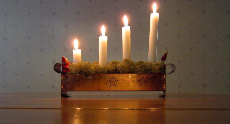 ¿Qué representan las velas de Adviento?