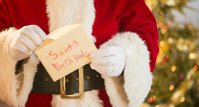 ¿Cuál es la dirección de Santa Claus en el Polo Norte?