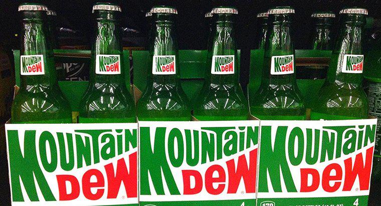 ¿Cuánta cafeína hay en Mountain Dew?