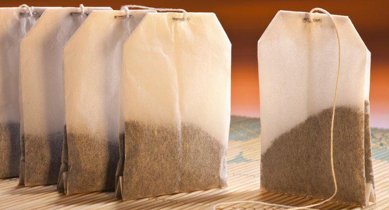 ¿De qué material están hechas las bolsas de té?