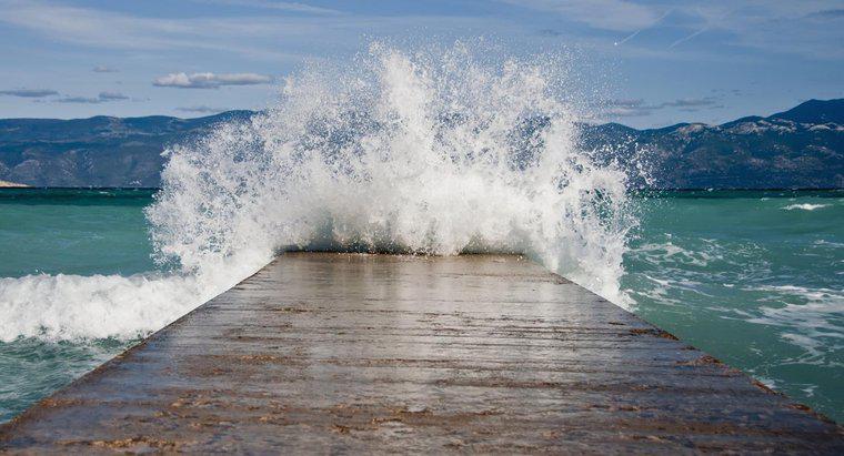¿Dónde ocurren las olas de marea?