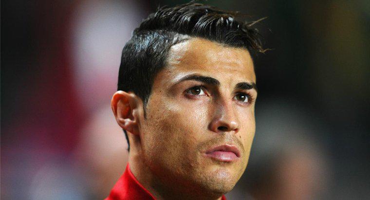 ¿Qué gel para el cabello usa Cristiano Ronaldo?
