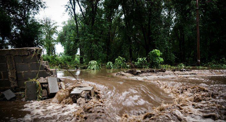 ¿Qué áreas en los Estados Unidos están en alto riesgo de inundación?