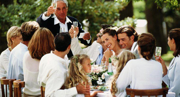 ¿Cuáles son las características de un discurso de bienvenida de boda?