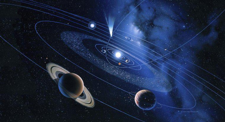¿Qué tan lejos está Saturno del sol?