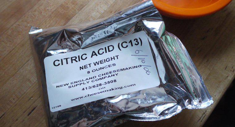 ¿Cuál es el pH del ácido cítrico?