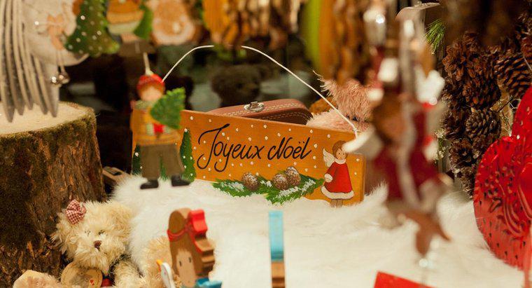 ¿Cuál es la principal decoración de Navidad en Francia?