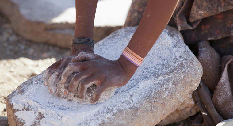 ¿De dónde se originó la harina?