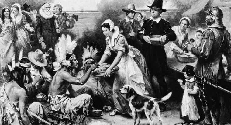 ¿Cuándo se conocieron los peregrinos y los nativos americanos?