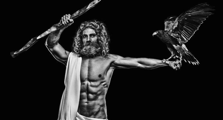 ¿Cuál es la descripción física de Zeus?