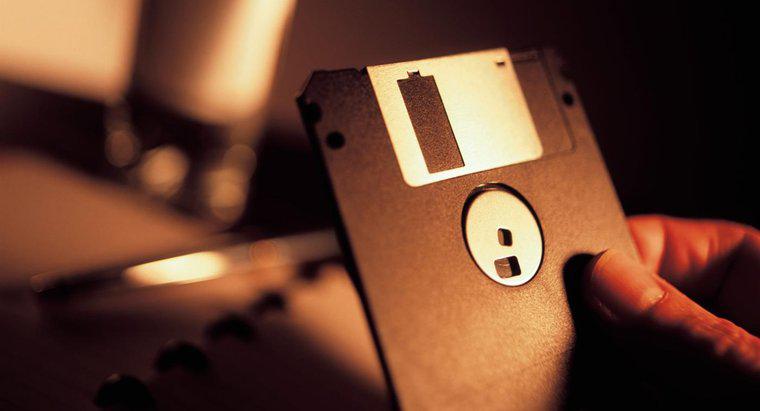 ¿Cuánta memoria puede contener un disquete?