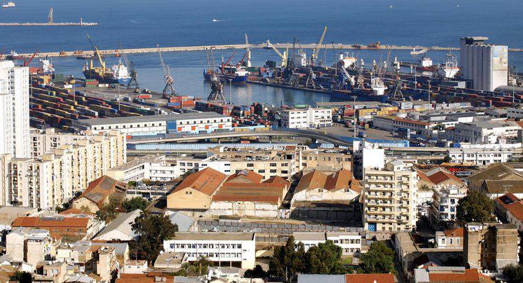 ¿Qué es una lista de puertos argelinos?