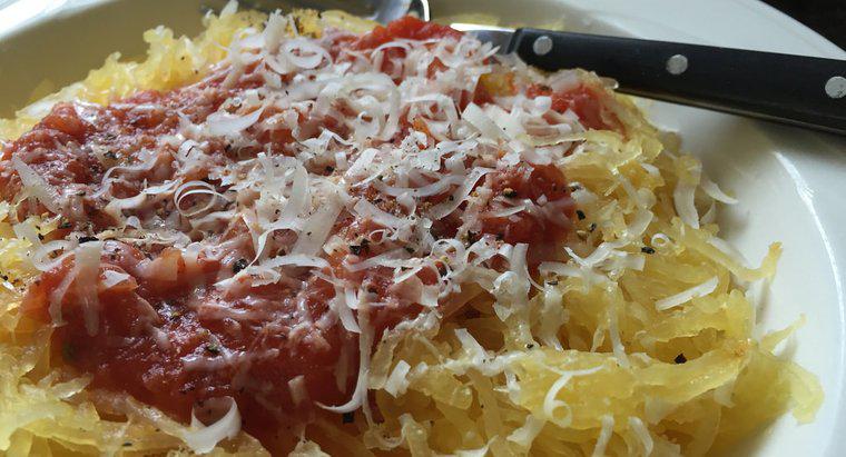 Cómo cocinar calabaza espagueti