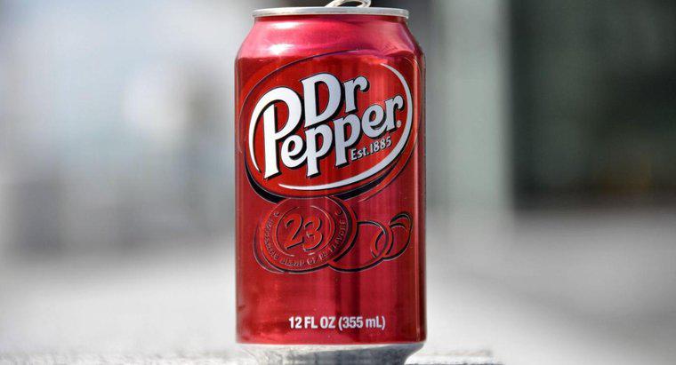 ¿Qué ingredientes están en el Dr. Pepper?