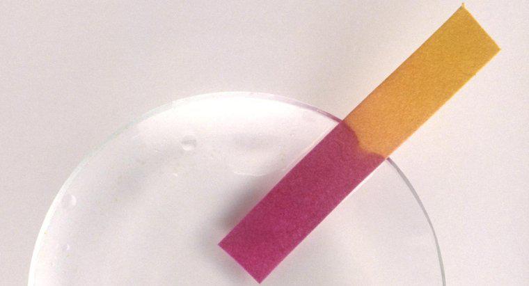 ¿De qué color se convierte el papel tornasol en ácido?