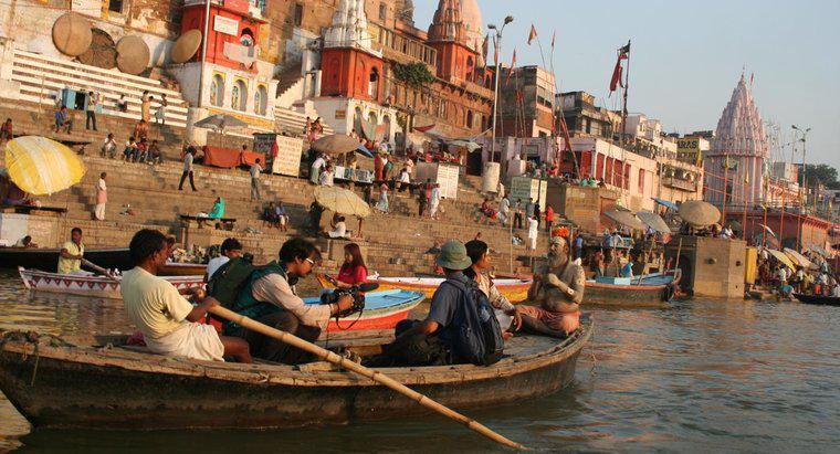 ¿Cómo es el río Ganges utilizado por los humanos?