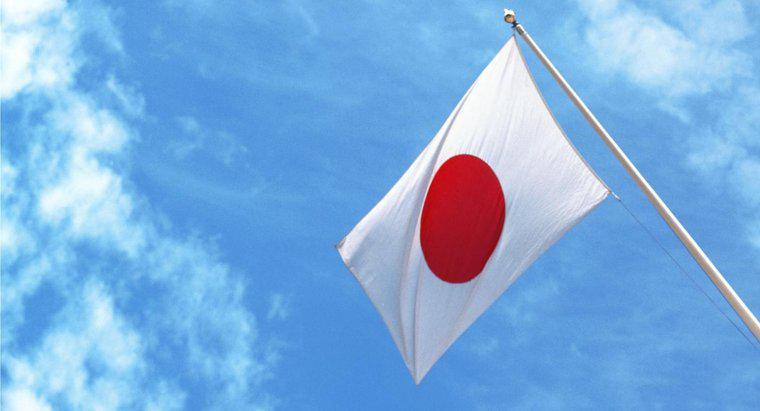 ¿Qué simboliza la bandera japonesa?