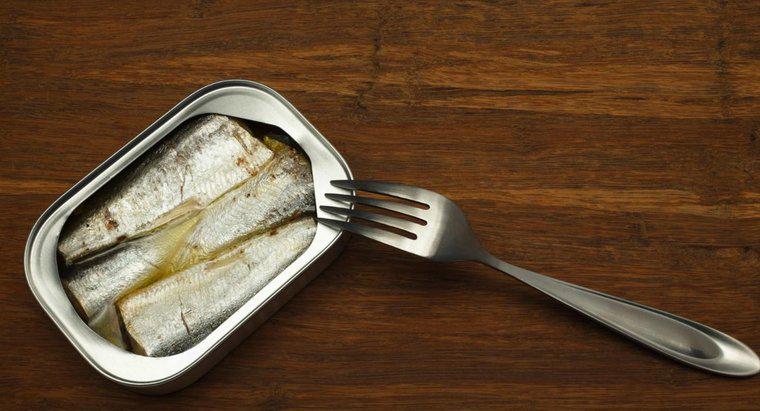 ¿Cuál es la vida útil de las sardinas en conserva?