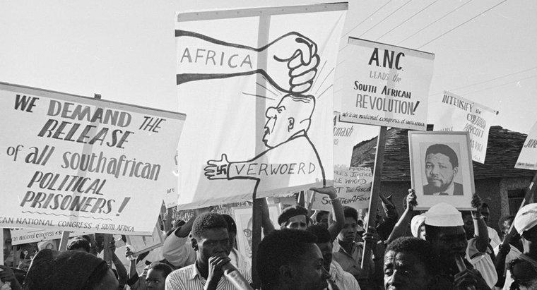 ¿Cómo afectó el apartheid a los sudafricanos negros?