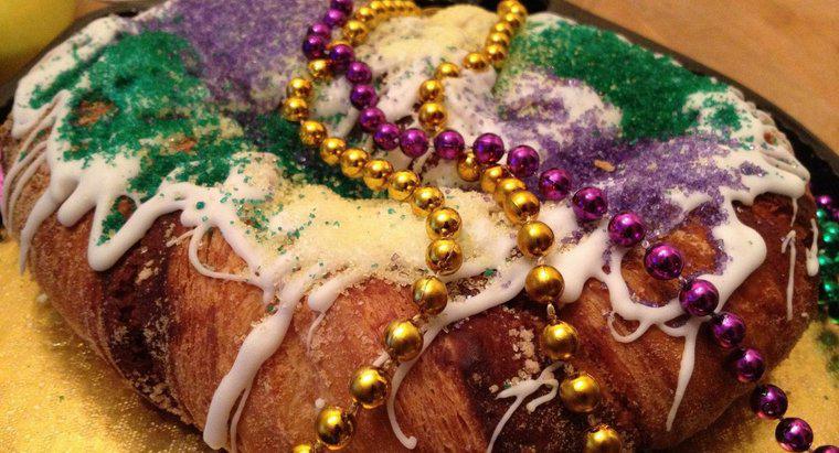 ¿Qué es un pastel de rey Mardi Gras?