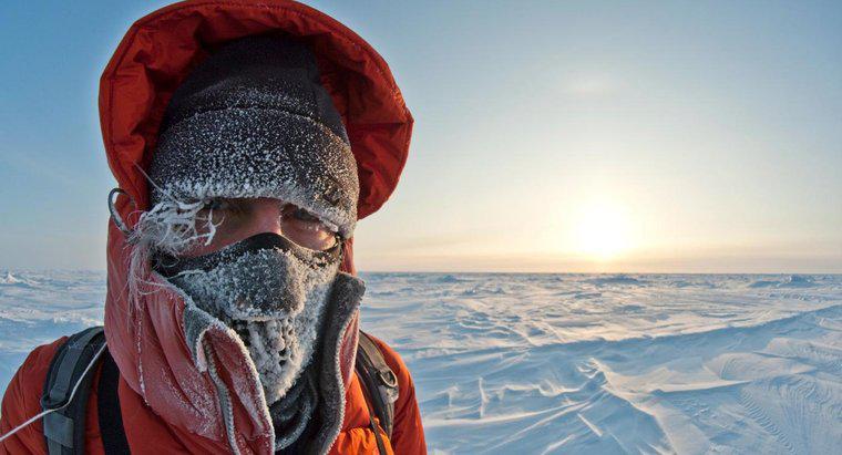 ¿Qué frío hace en el Ártico?