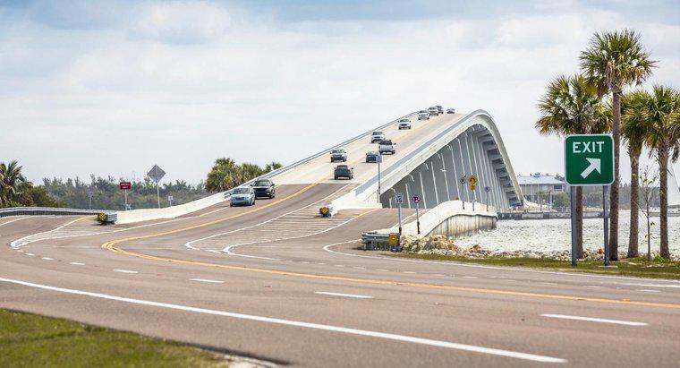 ¿Dónde se puede encontrar un mapa de las salidas de la autopista de peaje de Florida?