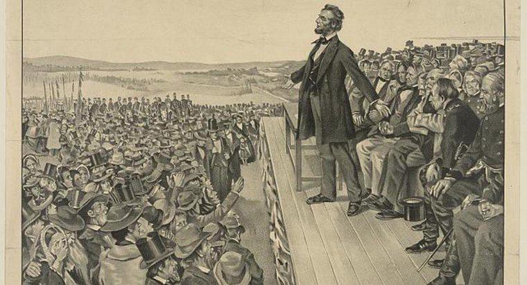 ¿Qué hizo el discurso de Gettysburg para que los estadounidenses se dieran cuenta?