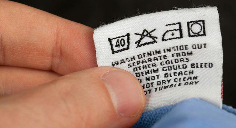 ¿Qué significan los símbolos de lavandería?