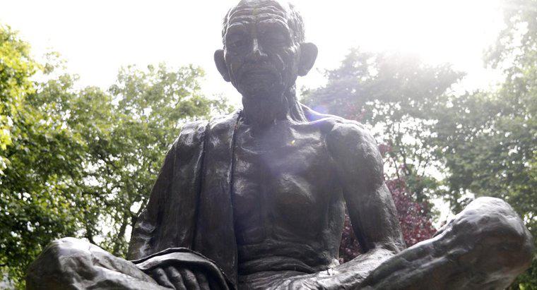 ¿Por qué luchó Gandhi?