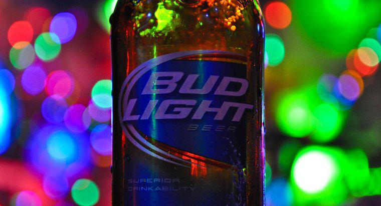 ¿Cuál es el contenido de alcohol de Bud Light?