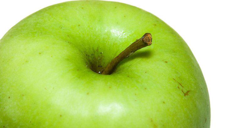 ¿Cuántas calorías hay en una manzana verde?