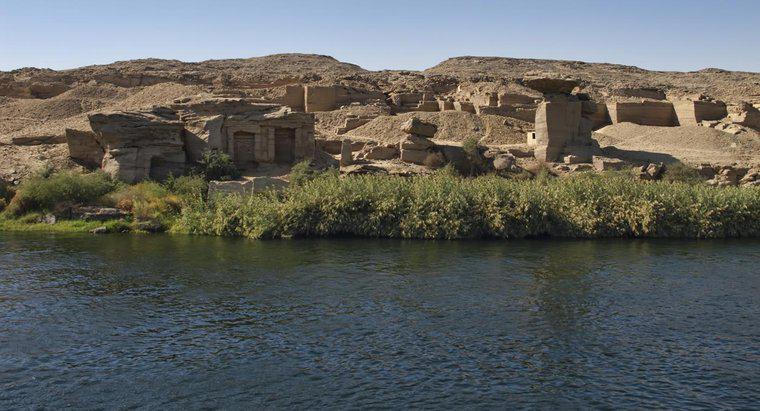 ¿Para qué se usaba el río Nilo?