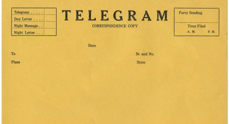 ¿Quién inventó el telegrama?