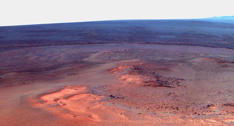 ¿Cuáles son las características especiales de Marte?