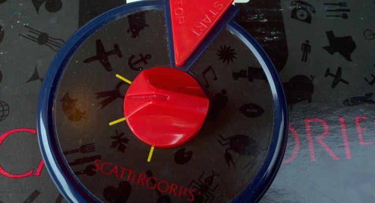 ¿Cuánto tiempo dura el temporizador en Scattergories?