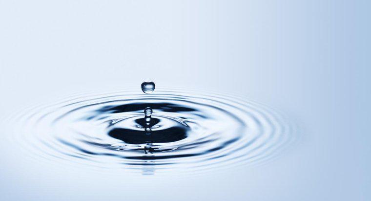 ¿Cuántas moléculas de H2O hay en una gota de agua?