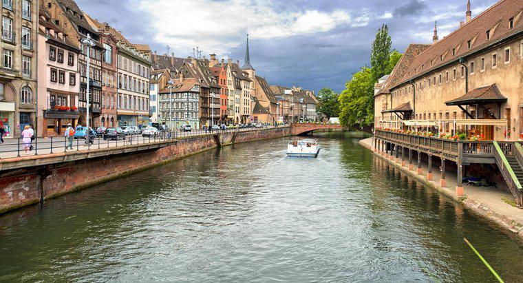 ¿Cuáles son los cinco ríos principales en Francia?