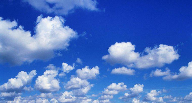¿Cuál es el nombre de las nubes que parecen bolas de algodón?