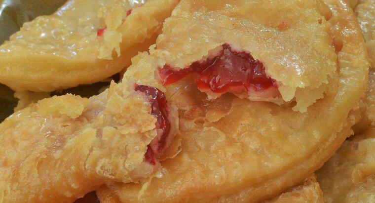 ¿Qué es una receta usando relleno de pastel de cereza enlatado?